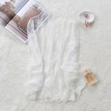 2020 New Transparent Korean Loose Women Lace Blouse 3 Colors Female Bottoming Blouses Plus Size Cheaper Tops